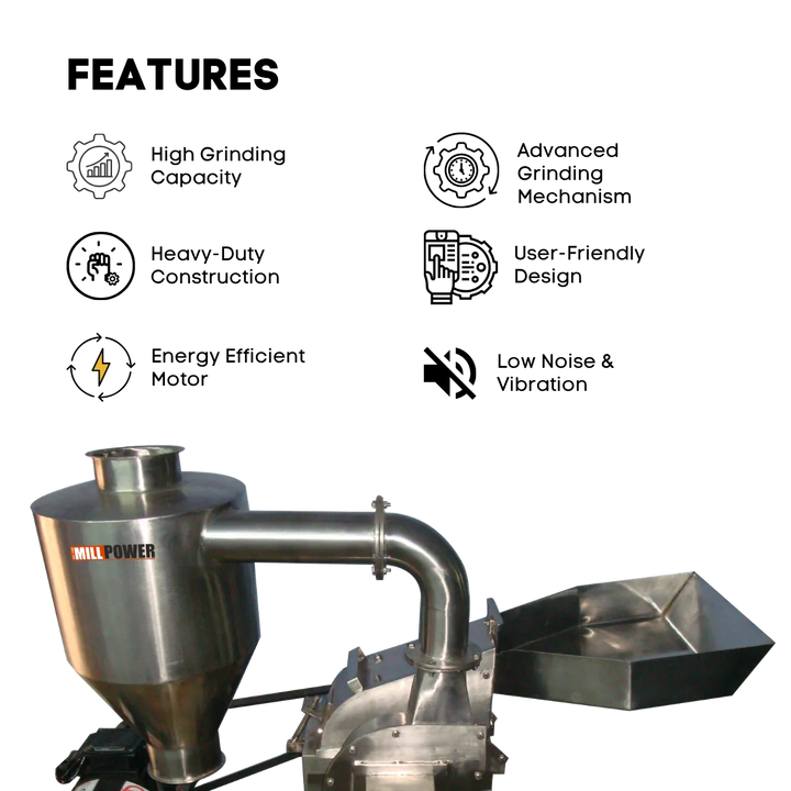 price-of-spice-pepper-grinding-machine-features